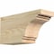 Ekena Millwork Pescadero Rough Sawn Rafter Tail, Douglas Fir, 4"W x 6"H x 12"L RFT04X06X12PEC00RDF - alternate 1